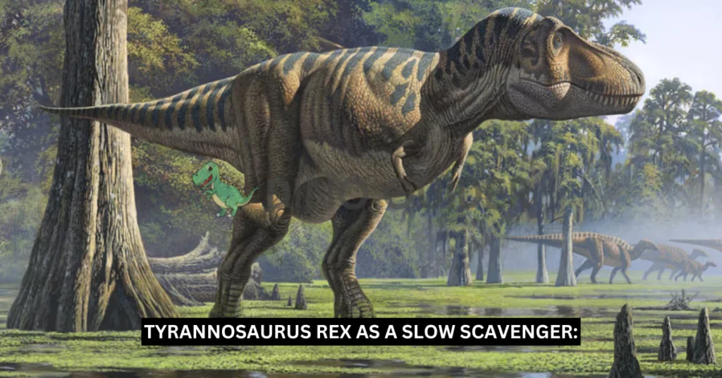 Tyrannosaurus rex as a slow scavenger: