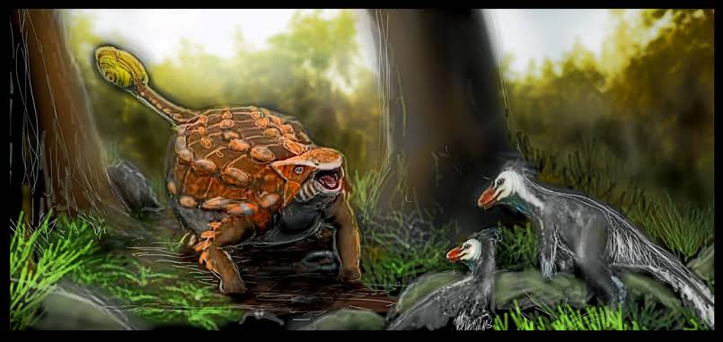 DINOVERSE PROJECT: BERTRAM ENCOUNTERS PECTINODON by Taliesaurus on  DeviantArt